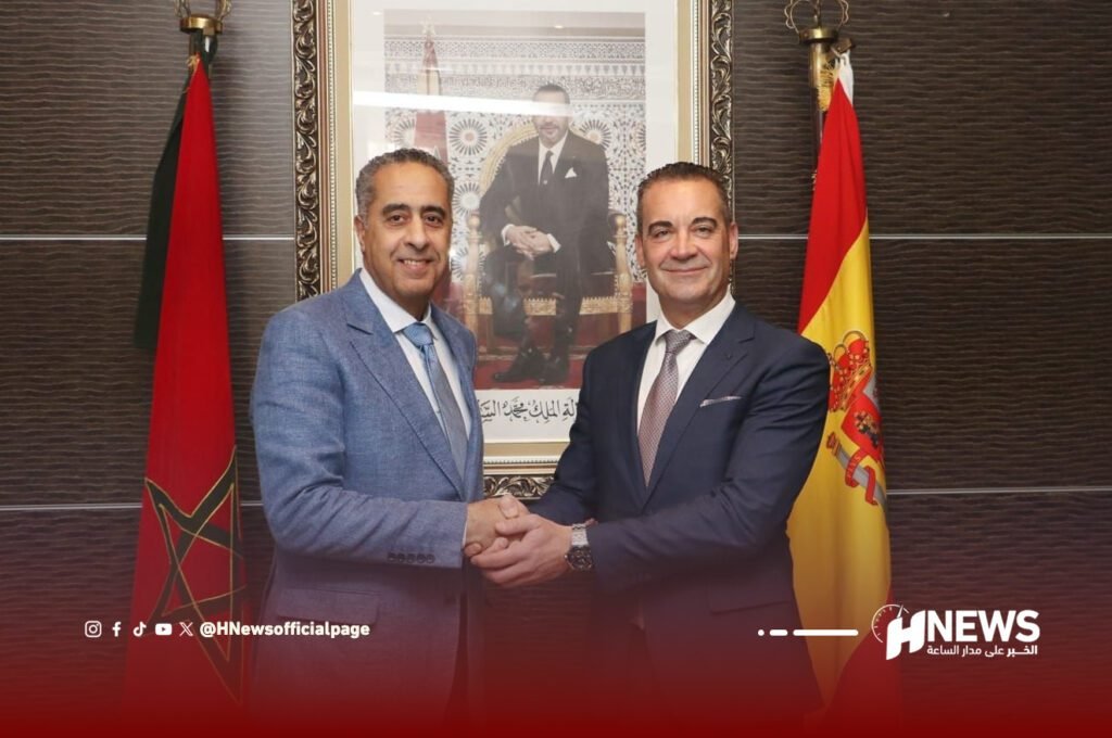 حموشي يستقبل مدير الاستعلامات الإسباني الجديد