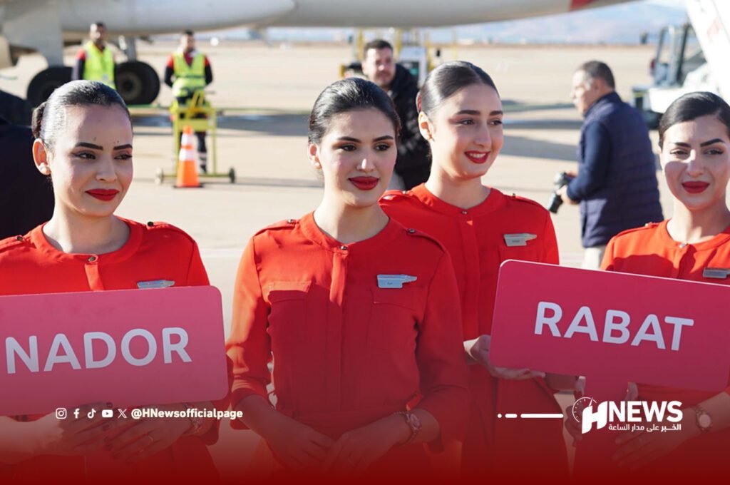 تدشين خط الرباط الناظور اليوم