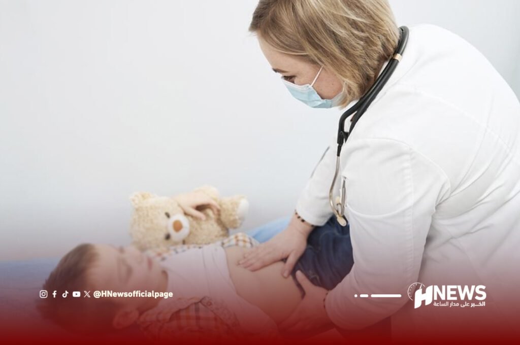 جرثومة بين الأطفال