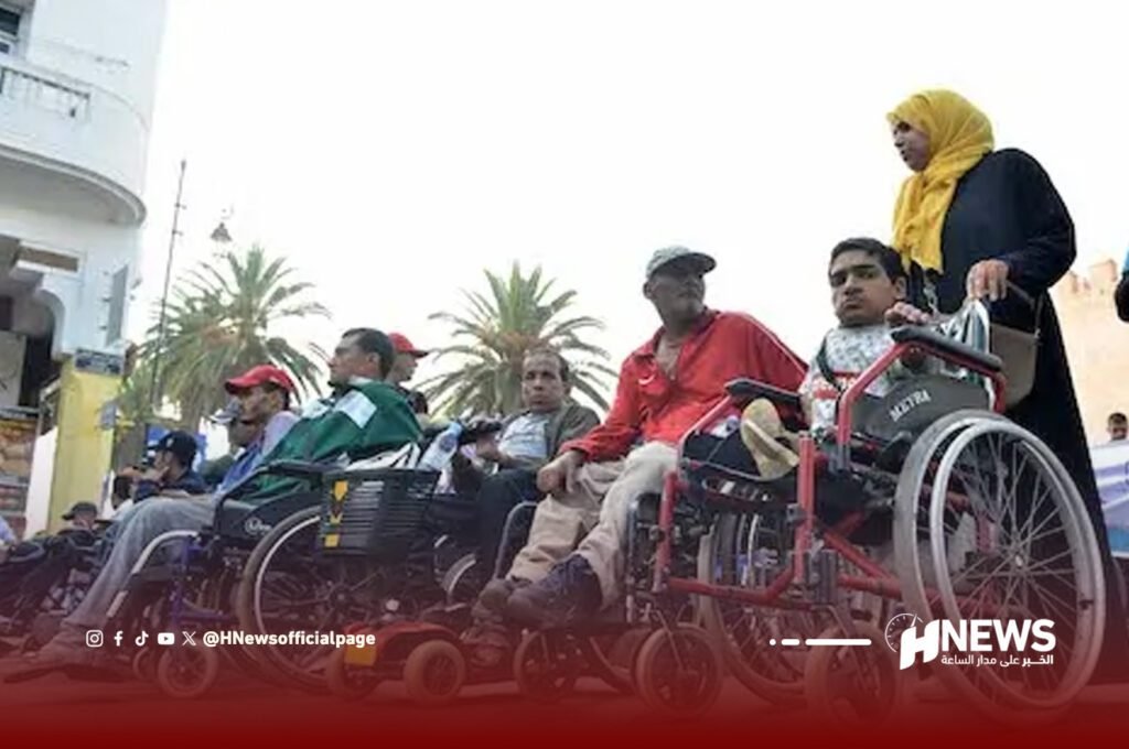 احتجاجات ضد مرسوم بطاقة الأشخاص في وضعية إعاقة