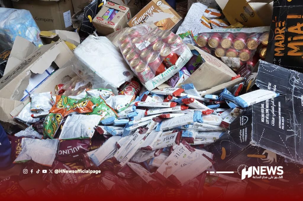 حجز 517 كيلو من المواد الغذائية الفاسدة