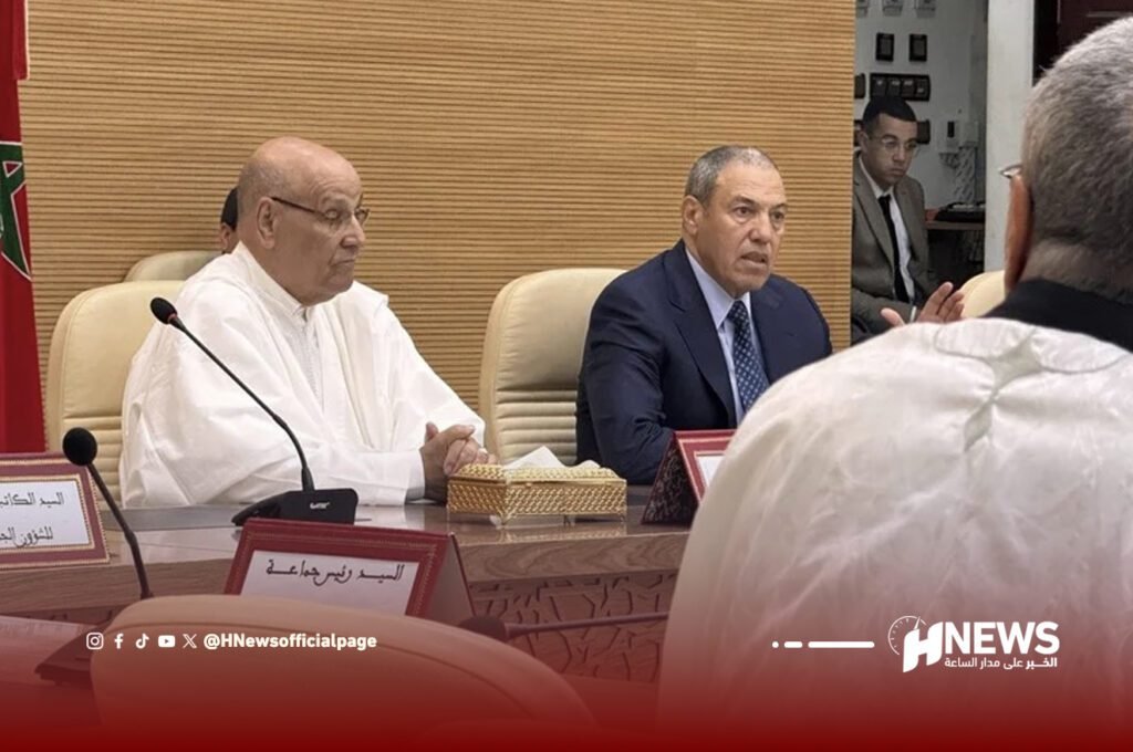 اجتماع والي العيون