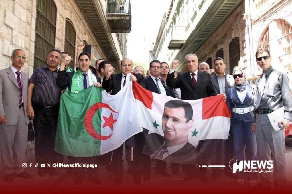 دعم الجزائر لبشار الأسد | H-NEWS آش نيوز دعم الجزائر لبشار الأسد