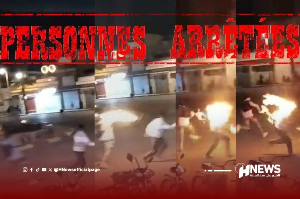 توقيف خمسة قاصرين على خلفية الشغب الرياضي في وجدة