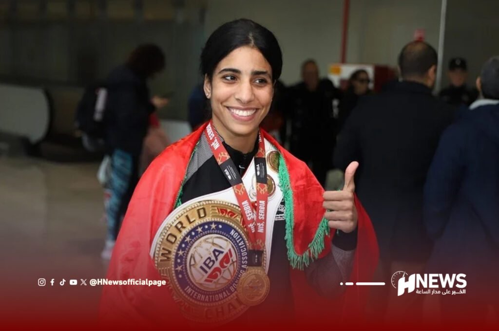 وداد برطال تتوج بلقب بطولة العالم للملاكمة النسائية