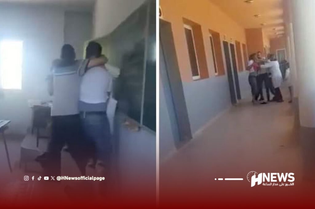 اعتداء على أستاذ