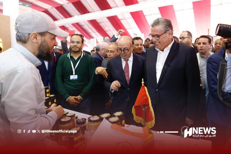 زيارة أخنوش للمعرض 1