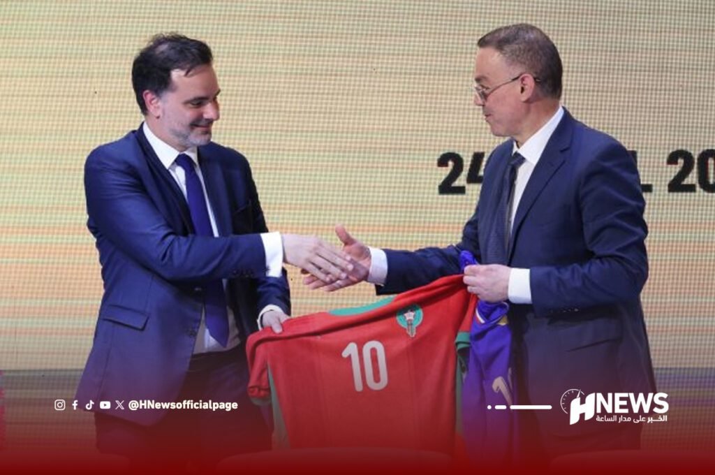 لقجع ووزير التجارة الخارجية الفرنسي