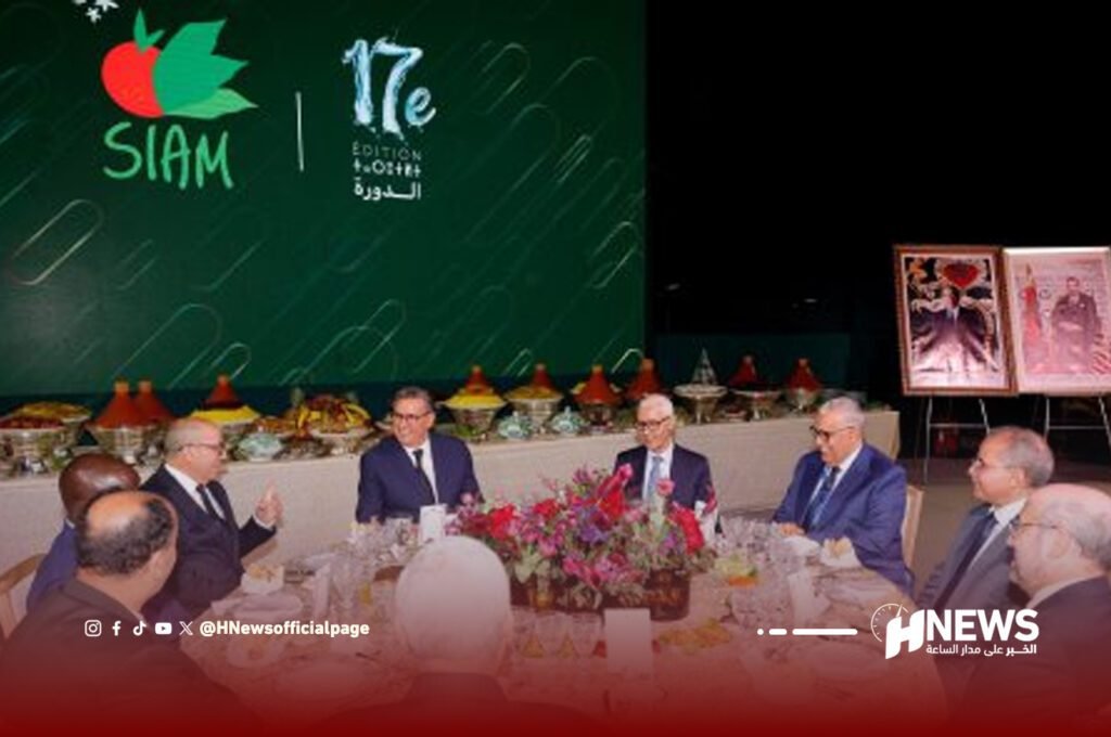 مأدبة عشاء المعرض الدولي للفلاحة | H-NEWS آش نيوز مأدبة عشاء المعرض الدولي للفلاحة