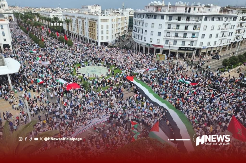 مسيرة تضامنية مع فلسطين | H-NEWS آش نيوز مسيرة تضامنية مع فلسطين