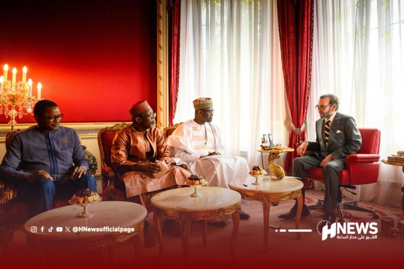 استقبال الملك