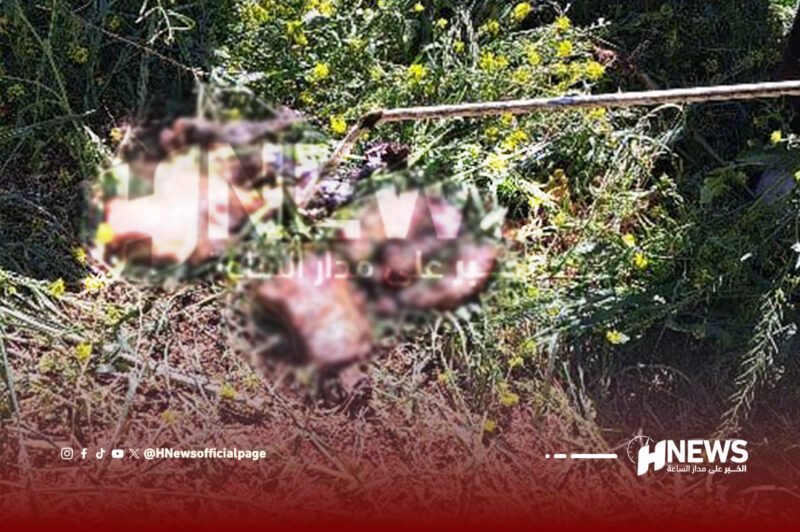 العثور على أطراف بشرية