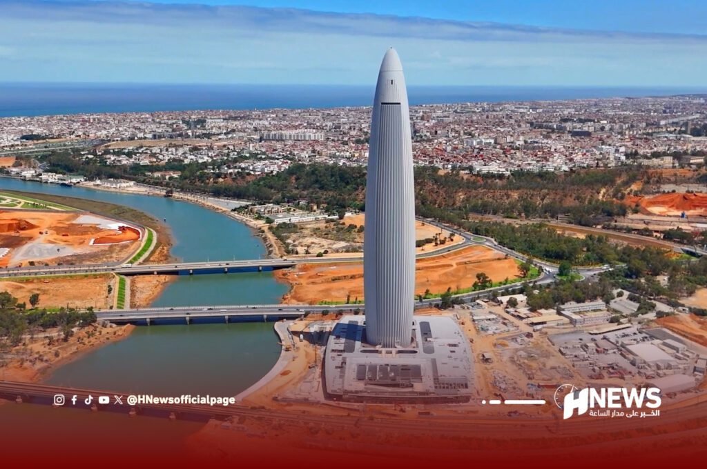 استعدادات مكثفة لافتتاح برج محمد السادس الأعلى في إفريقيا