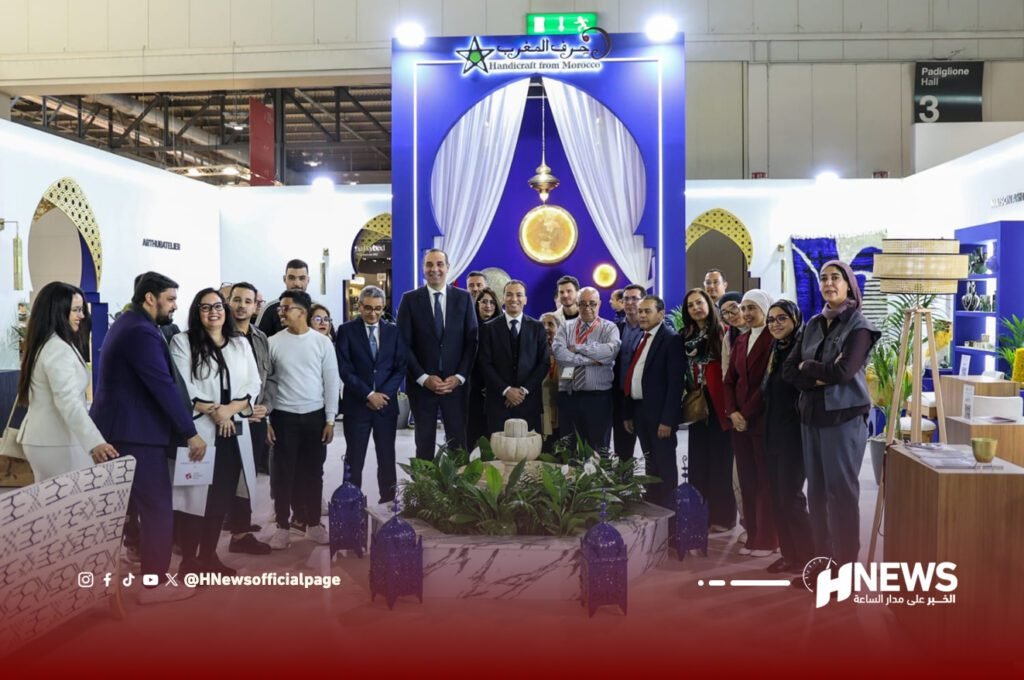 الصناعة التقليدية المغربية تتألق في معرض ميلانو