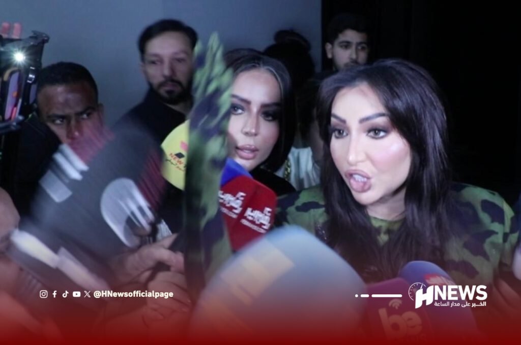 دنيا بطمة وأختها تعتديان على كاميرامان آش نيوز.. فيديو