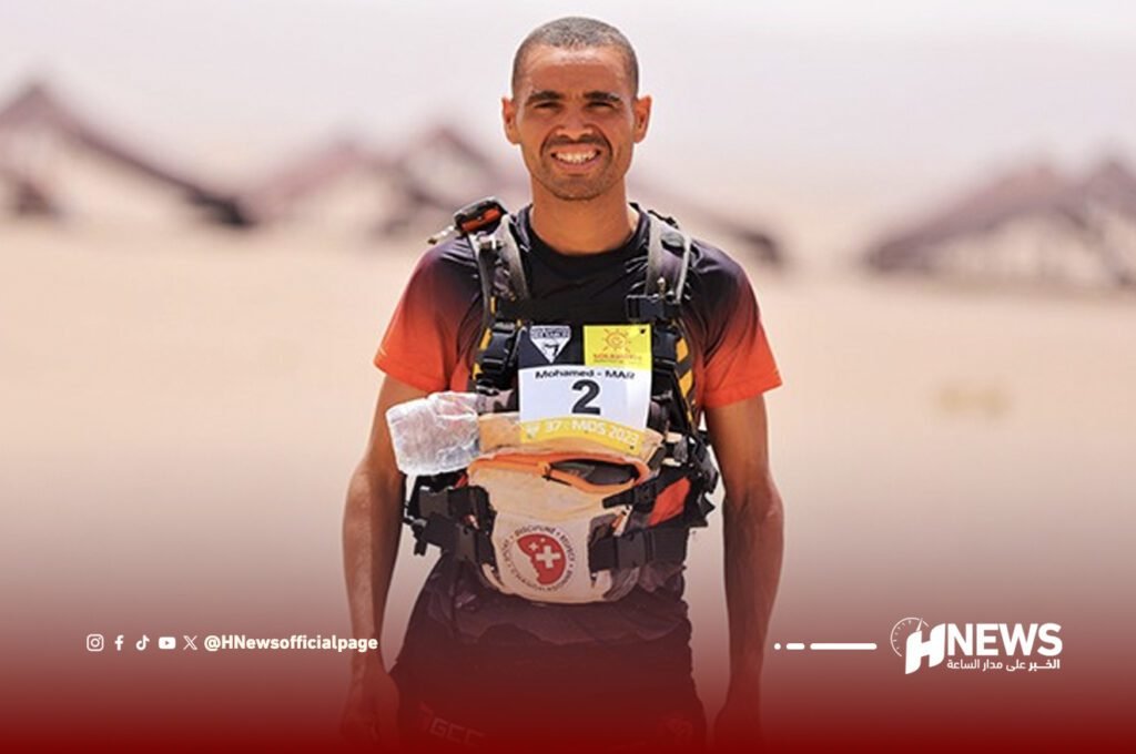 محمد المرابطي يفوز بالمرحلة الأولى من ماراطون الرمال