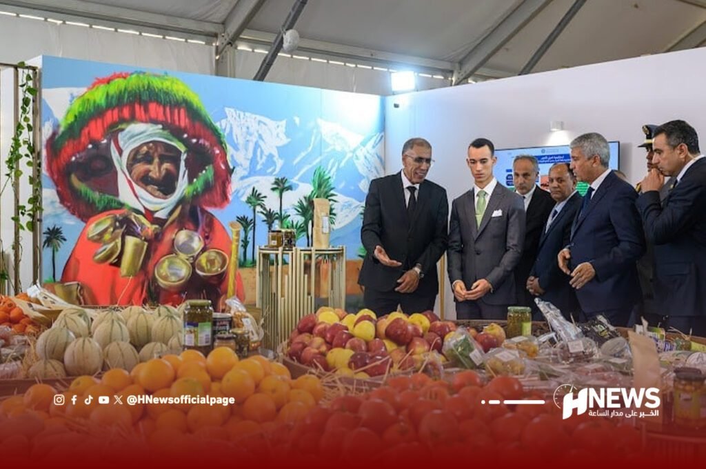 ولي العهد يفتتح ملتقى الفلاحة بمكناس بحضور دولي واسع