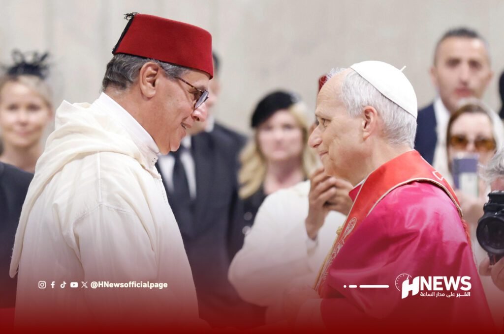 أخنوش والبابا | H-NEWS آش نيوز أخنوش والبابا