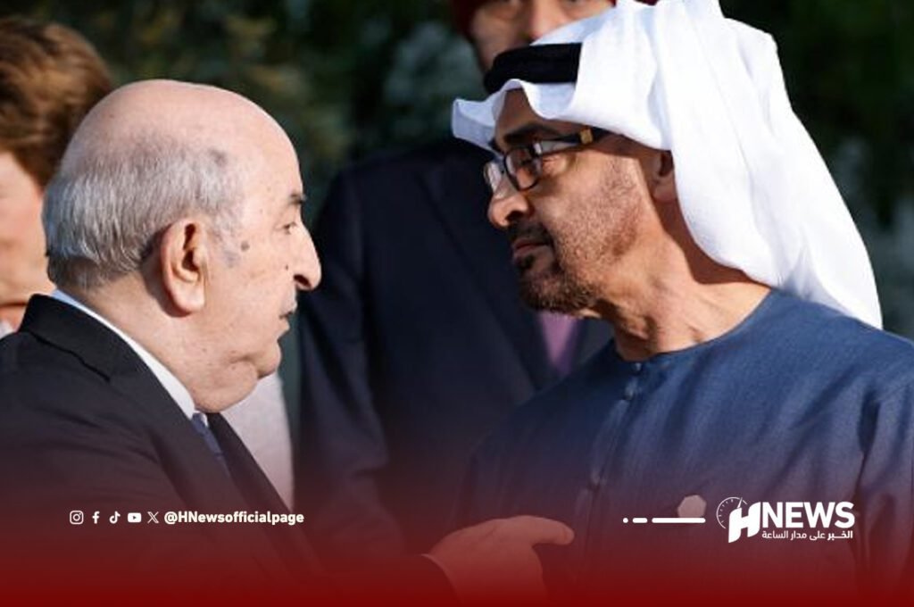 تبون والشيخ زايد