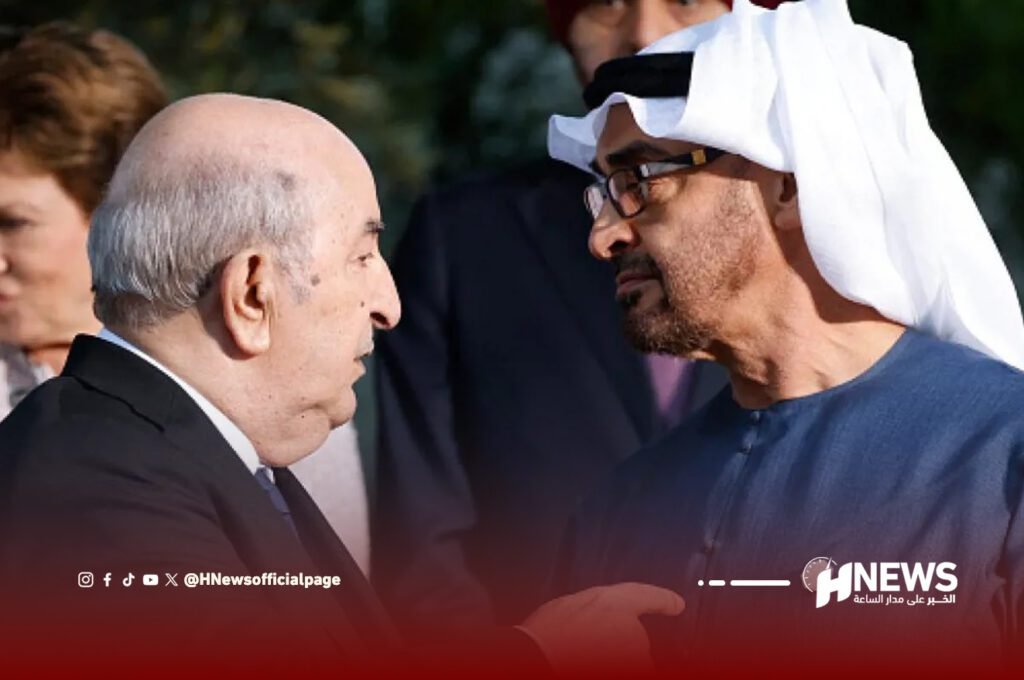 تبون والشيخ زايد