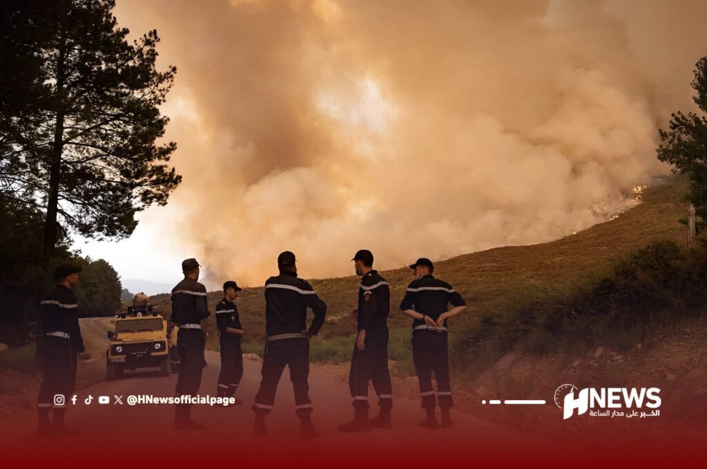 حريق هوارة طنجة | H-NEWS آش نيوز حريق هوارة طنجة