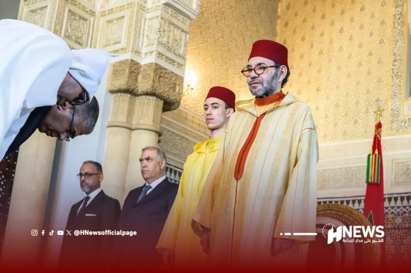 استقبال الملك