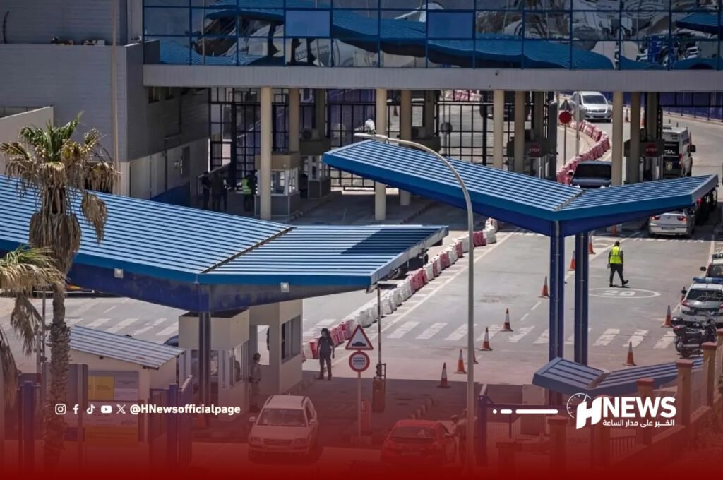 اختناق معبر باب مليلية رغم نظام “الحدود الذكية”