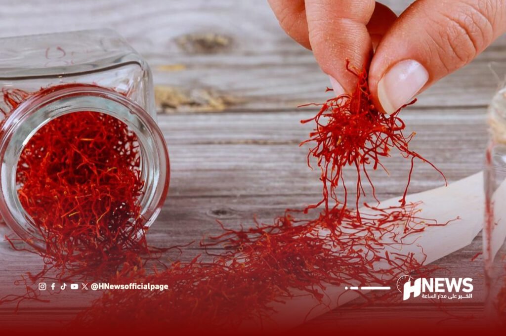 الزعفران شعرة