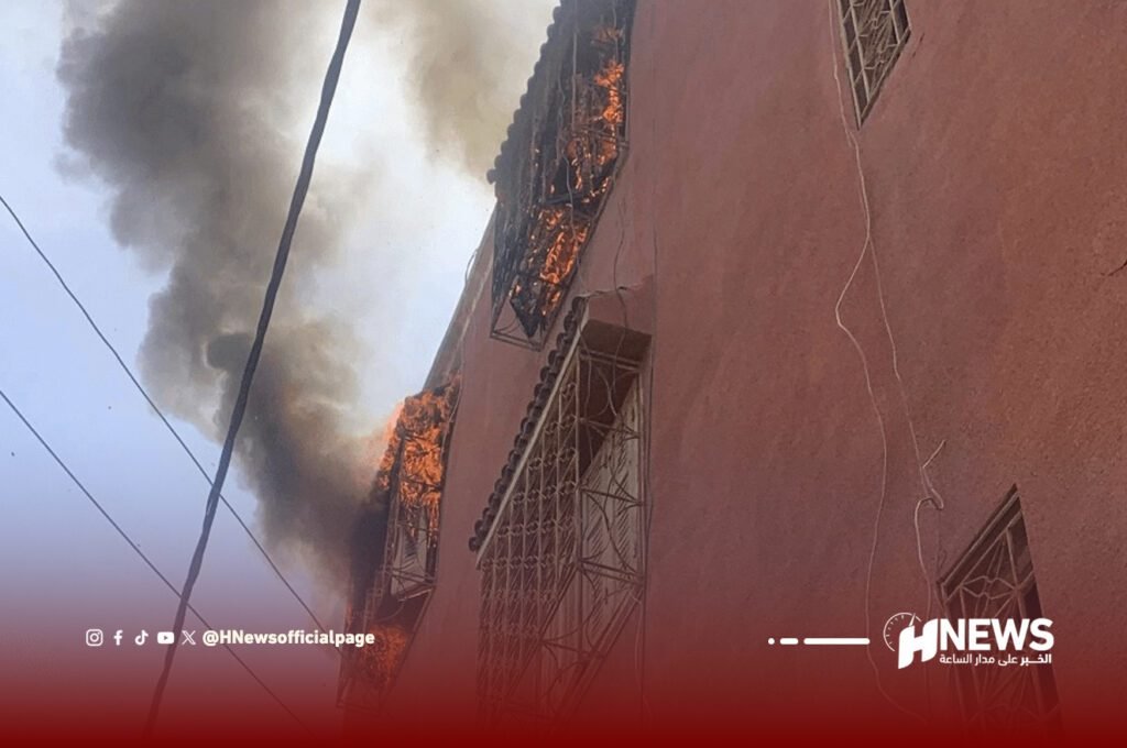 حرييق بمراكش