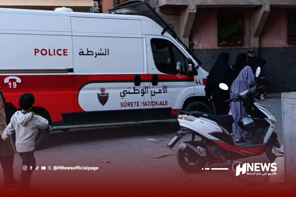 سقوط فتاة من شقة