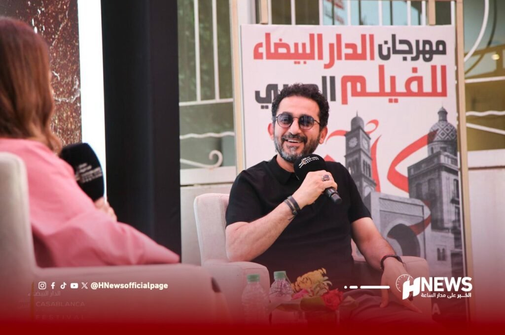 أحمد حلمي يقدم ماستر كلاس ضمن فعاليات الفيلم العربي