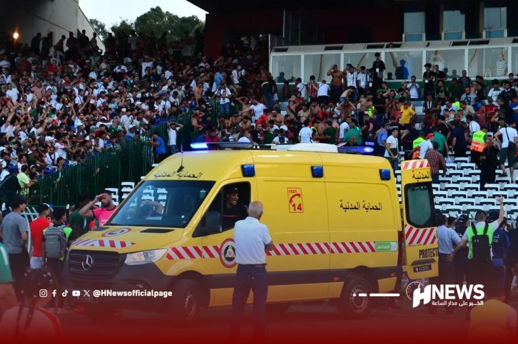 3 قتلى و81 مصابا في حادث مدرجات ملعب 5 جويلية بالجزائر
