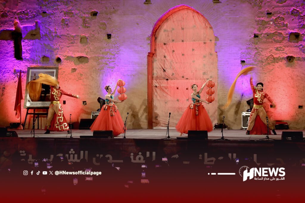 فريقة صينية مهرجان الفنون الشعبية