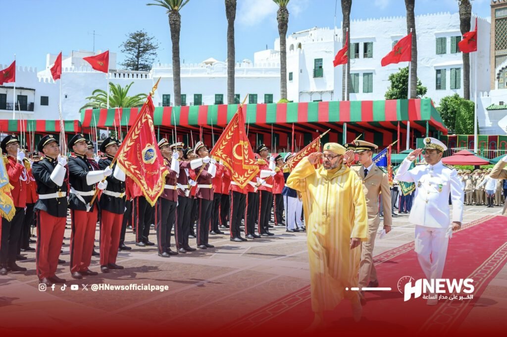 الملك محمد السادس يترأس مراسم أداء القسم للضباط المتخرجين