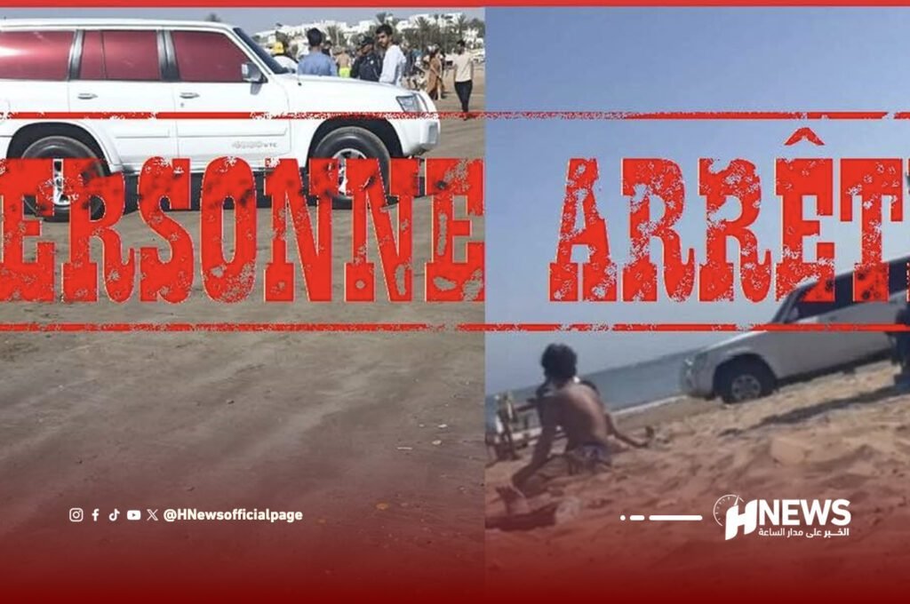 أمن أكادير يحقق في حادثة سيارة رباعية الدفع على الشاطئ