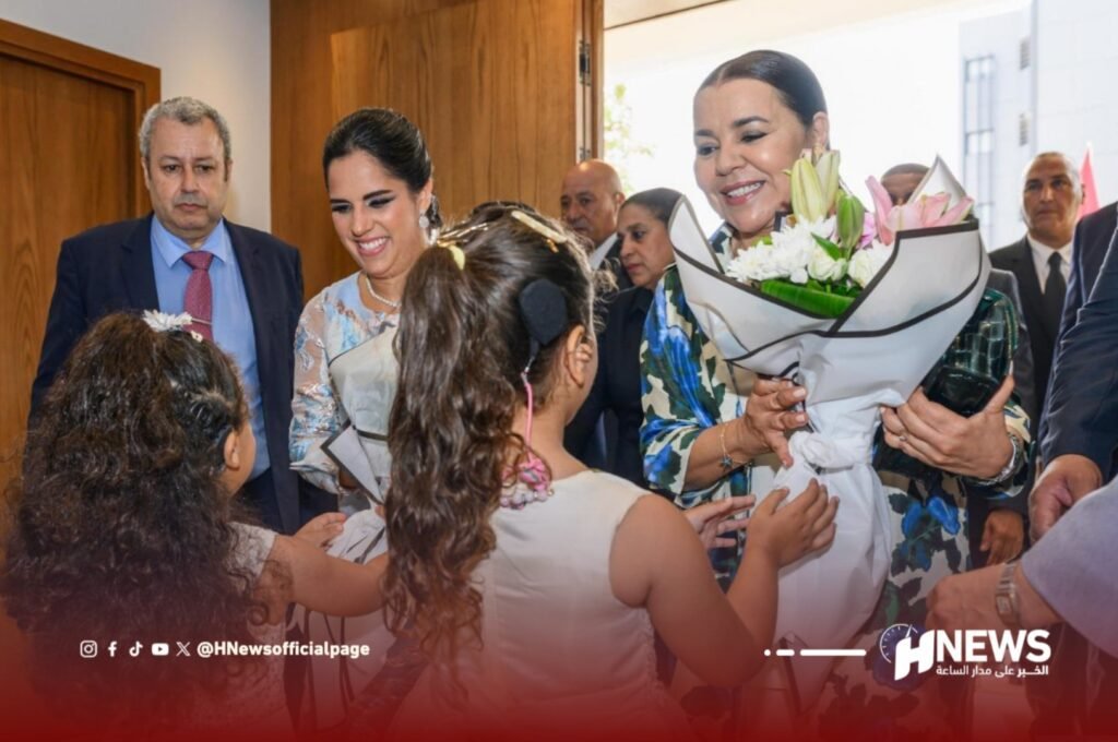 السيدة الأولى للسلفادور تزور مركز الأميرة لالة أسماء