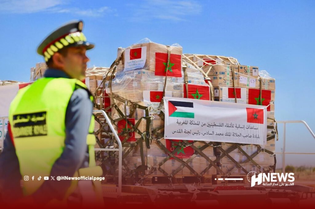 الملك يأمر بإرسال مساعدات إضافية عاجلة إلى غزة