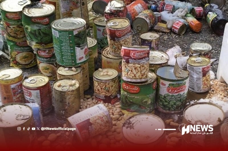 مواد غدائية فاسدة