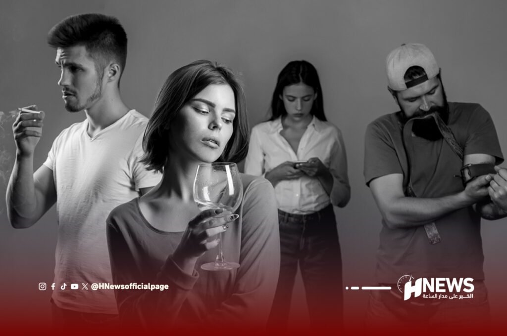 الادمان عند الشباب | H-NEWS آش نيوز الادمان عند الشباب