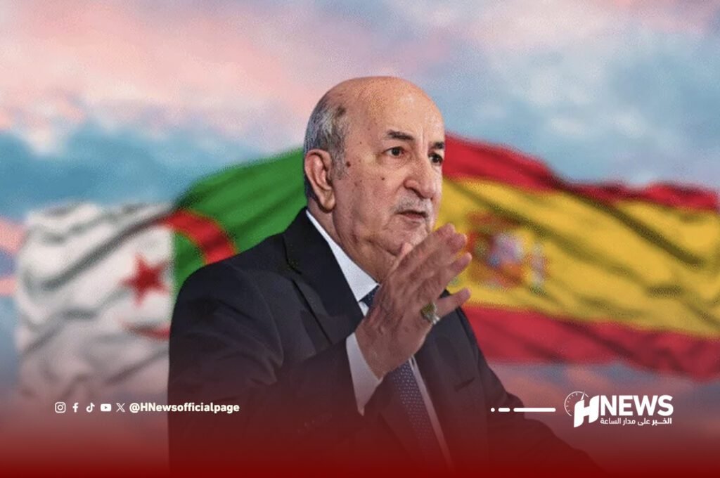 الجزائر واسبانيا