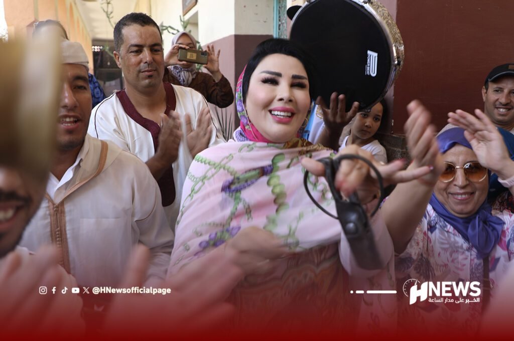 سعيدة شرف تحقق رقما قياسيا في موسم مولاي عبد الله