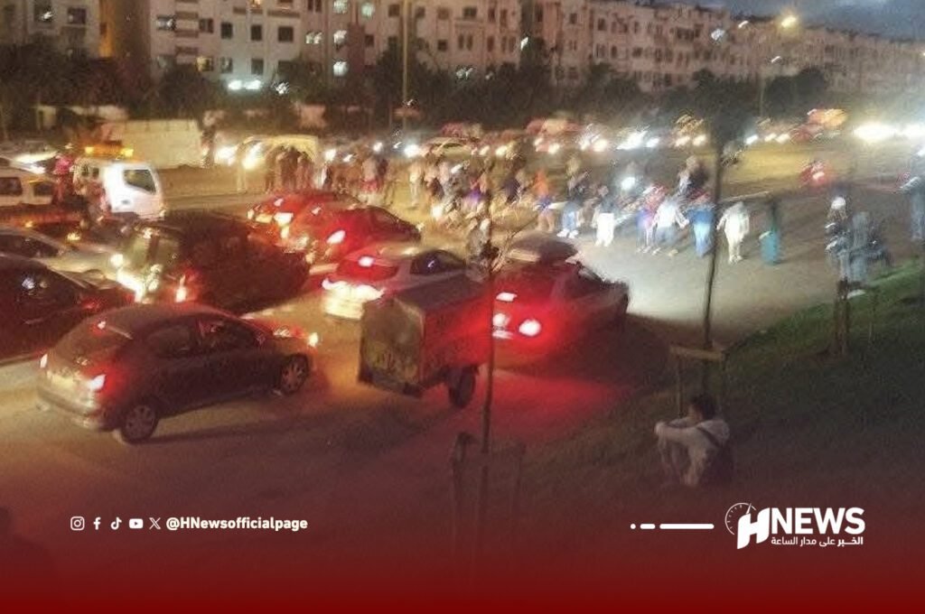 عرقلة الطريق السيار