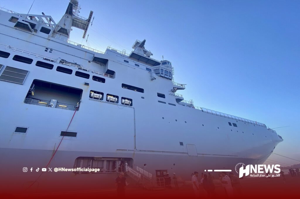 السفينة الحربية الفرنسية “تونير” ترسو بميناء الدار البيضاء