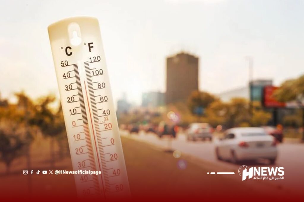 طقس حار وأمطار غدا الجمعة
