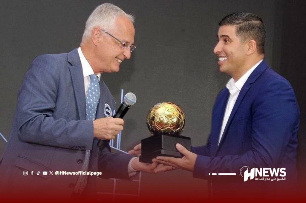 الجعفري يتوج بجائزة خاصة من الاتحاد الدولي لتأريخ كرة القدم