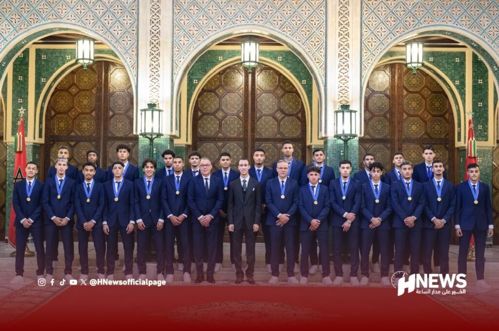 أشبال الاطلس استقبال ولي العهد