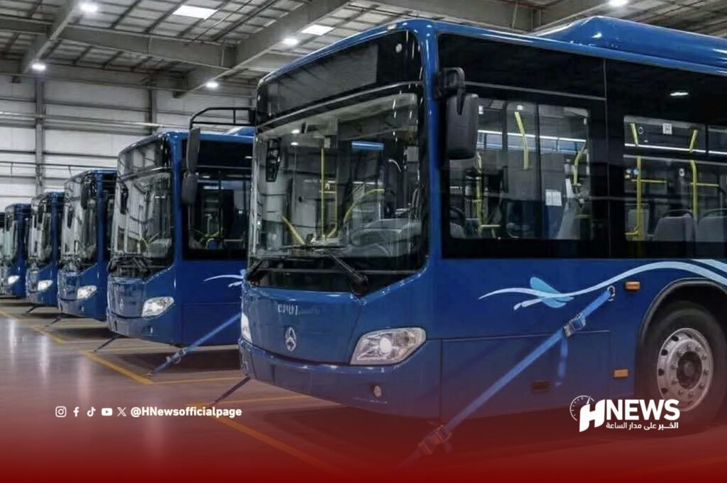 حافلات النقل الجديدة