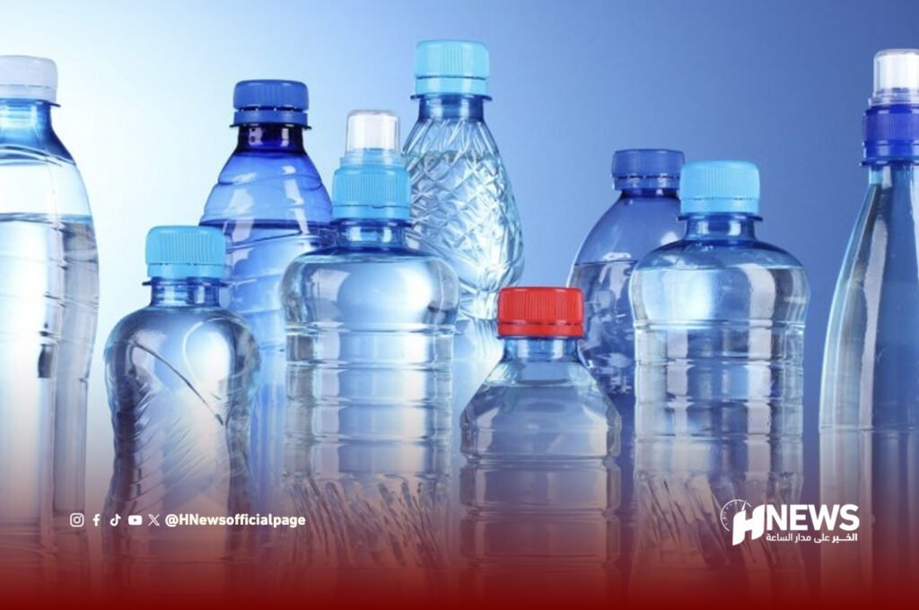 قنينات المياه المعدنية