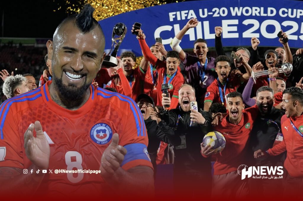 فيدال يحتفي بفوز المغرب ويغضب جماهير الأرجنتين