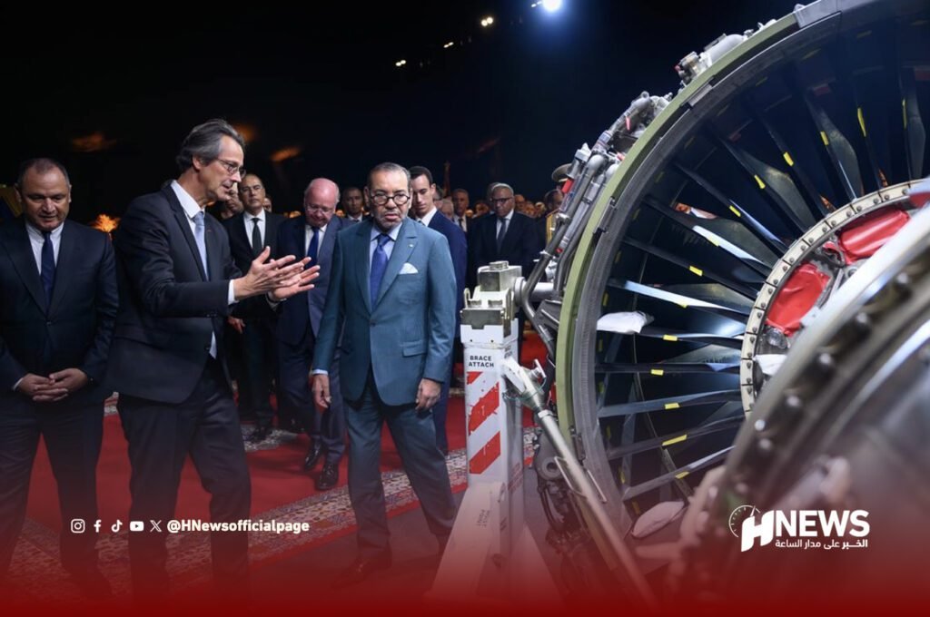 الملك يطلق أشغال مركب صناعي لمحركات الطائرات